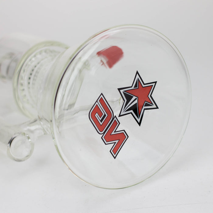 NG-14 inch Easy Clean Dome Perc Beaker [YN1126] Glass Bong High-End Brands Glass