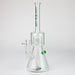 NG-14 inch Easy Clean Dome Perc Beaker [YN1126] Glass Bong High-End Brands Glass GREEN