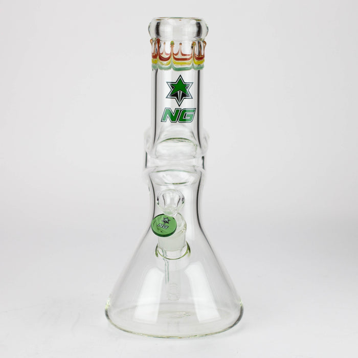NG-12 inch Zig-zag Beaker [G1105] Glass Bong High-End Brands Glass