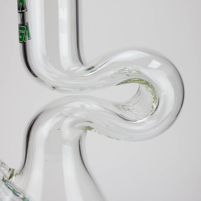 NG-12 inch Zig-zag Beaker [G1105] Glass Bong High-End Brands Glass