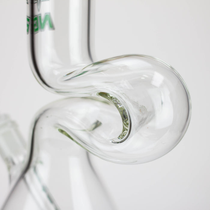 NG-12 inch Zig-zag Beaker [G1105] Glass Bong High-End Brands Glass