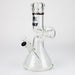 NG-12 inch Zig-zag Beaker [G1105] Glass Bong High-End Brands Glass BLACK