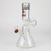 NG-12 inch Zig-zag Beaker [G1105] Glass Bong High-End Brands Glass AMBER