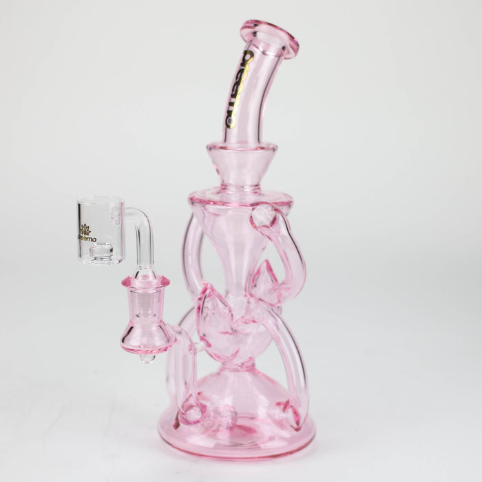 preemo - 10 inch 4-Arm Recycler [P034] Bongs preemo PINK