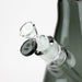 NG-18 inch Flat Mouth Trans-Black Beaker [GX006F-BKC] Glass Bong High-End Brands Glass