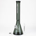 NG-18 inch Flat Mouth Trans-Black Beaker [GX006F-BKC] Glass Bong High-End Brands Glass