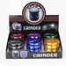 Genie | 4 parts Aluminium herb grinder Box of 6 [LHJ-03] Herb Grinder ONE