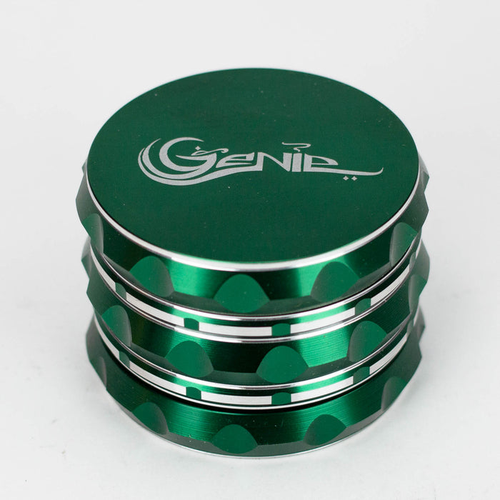 Genie | 4 parts Aluminium herb grinder Box of 6 [LHJ-03]