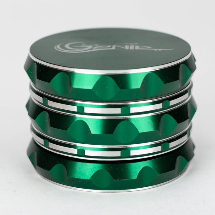 Genie | 4 parts Aluminium herb grinder Box of 6 [LHJ-03] Herb Grinder ONE