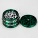Genie | 4 parts Aluminium herb grinder Box of 6 [LHJ-03] Herb Grinder ONE