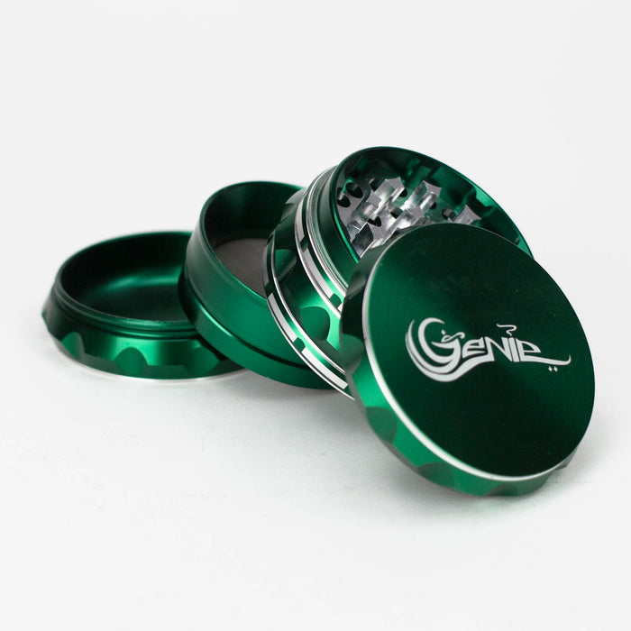 Genie | 4 parts Aluminium herb grinder Box of 6 [LHJ-03]