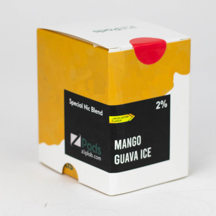 ZPOD S-Compatible Limited Edition Pods Box of 5 packs Federal Excise Tax ONE Mango Guava Ice
