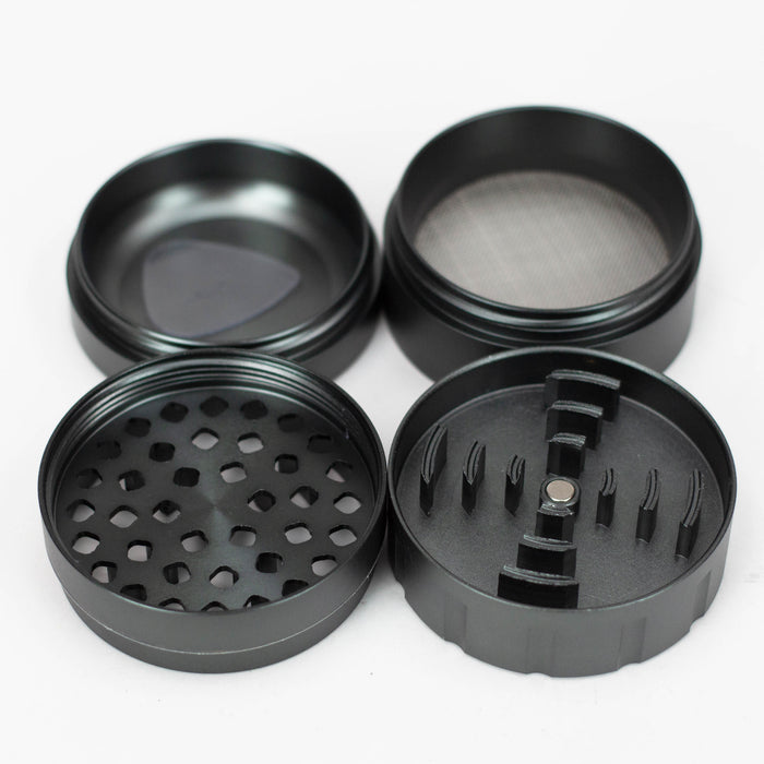 Genie | 4 parts Aluminium grinder Box of 6 [LY60-4] Display Pack ONE