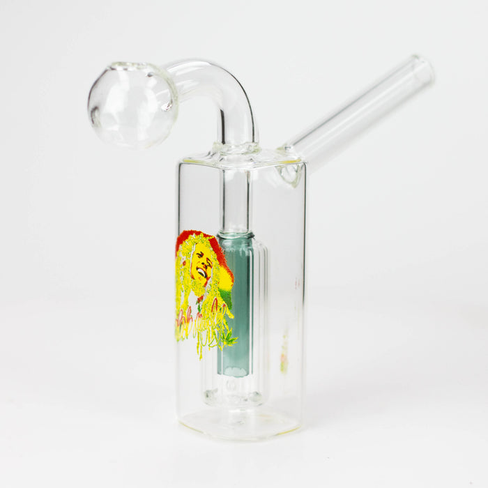 4.5" Bubble oil Bong Glass Rig Canadian Distributor