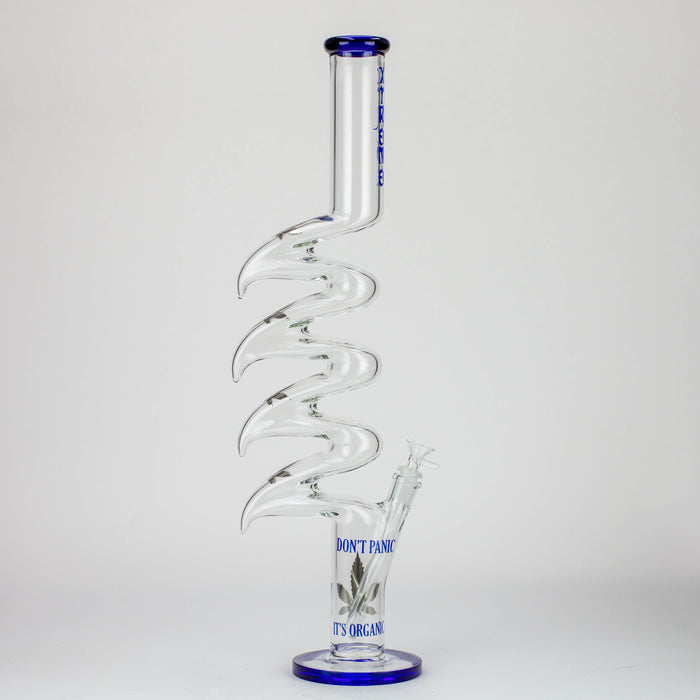 23" Xtream Zig-zag glass water bong [XTR-Z035] Bongs Canadian Distributor