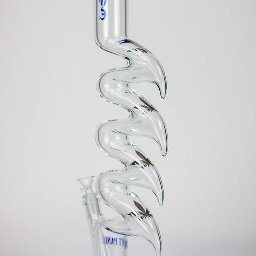 23" Xtream Zig-zag glass water bong [XTR-Z035] Bongs Canadian Distributor