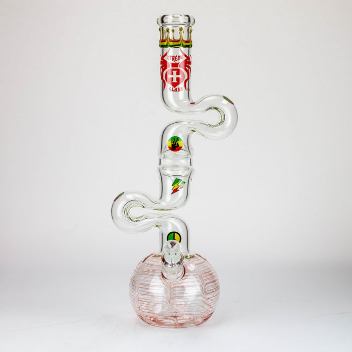 20" Xtream Kink Zong 7 mm glass water bong [XTR-Z036]