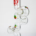 20" Xtream Zig-zag 7 mm glass water bong [XTR-Z036] Glass Bong Canadian Distributor