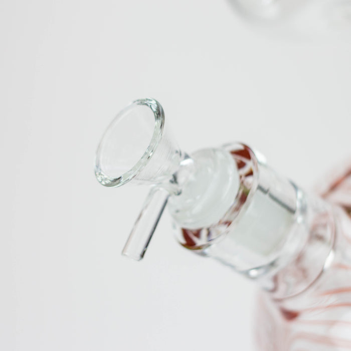 20" Xtream Zig-zag 7 mm glass water bong [XTR-Z036] Glass Bong Canadian Distributor