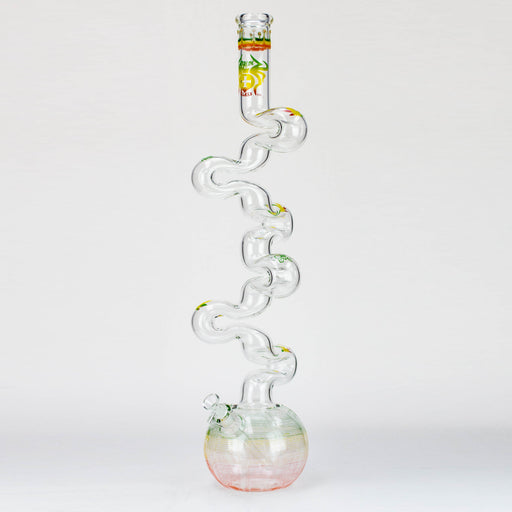 29" Xtream Zig-zag 7 mm glass water bong [XTR-Z037] Bongs Canadian Distributor