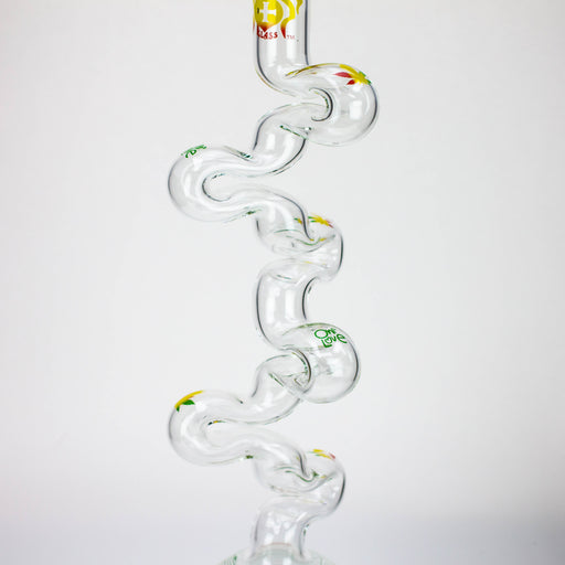 29" Xtream Zig-zag 7 mm glass water bong [XTR-Z037] Bongs Canadian Distributor