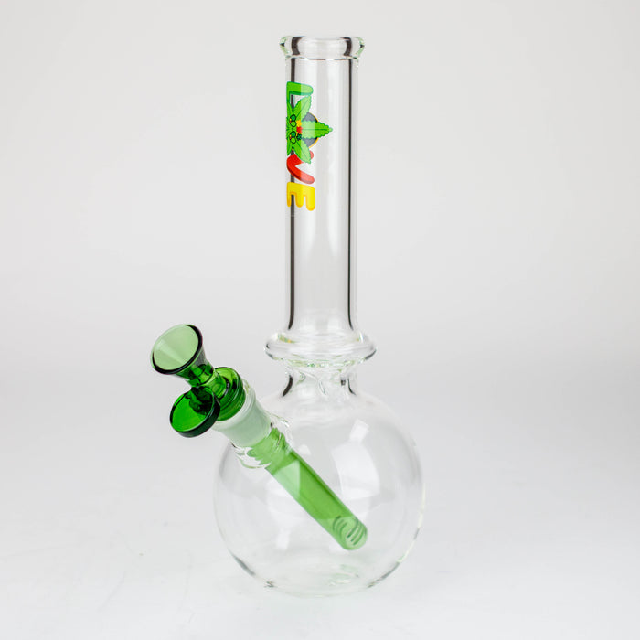 10" Glass Bong - Cartoon Design [XTR2022-02] Glass Bong Canadian Distributor Green