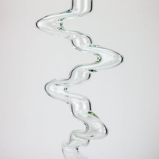 28" Xtream Zig-zag 7 mm glass water bong [XTR-Z016] Bongs Canadian Distributor