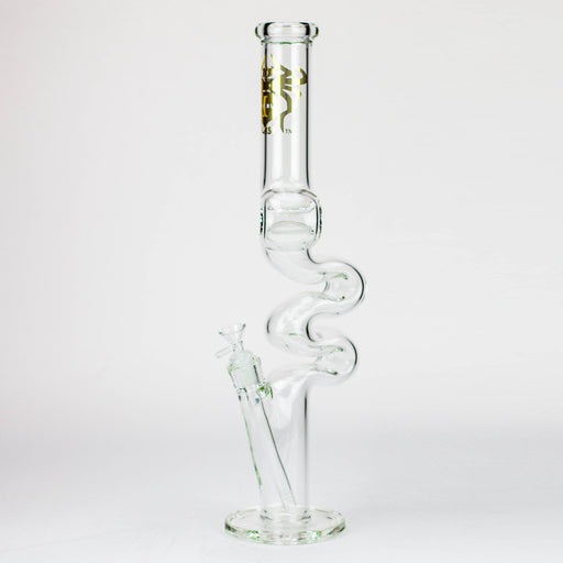 20" Xtream Zig-zag 7 mm glass water bong [XTR-Z022] Bongs Canadian Distributor