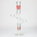 17" Xtream Zig-zag glass water bong [XTR-Z023] Glass Bong Canadian Distributor