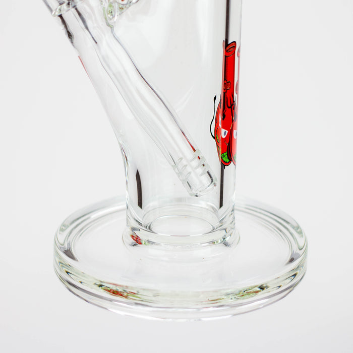 17" Xtream Zig-zag glass water bong [XTR-Z023] Glass Bong Canadian Distributor