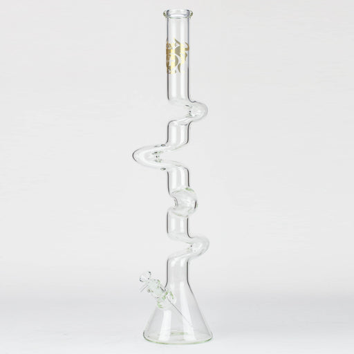 27" Xtream Zig-zag 7 mm glass water bong [XTR-Z026] Bongs Canadian Distributor