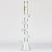 27" Xtream Zig-zag 7 mm glass water bong [XTR-Z026] Glass Bong Canadian Distributor