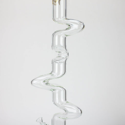 27" Xtream Zig-zag 7 mm glass water bong [XTR-Z026] Bongs Canadian Distributor