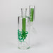 Xtreme - 5" Glass Bong Showerhead diffuser Ashcatcher 45 Degree [XTR-Z013] Bongs Accessories Canadian Distributor Green