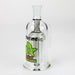 Xtreme - 5" Glass Bong Tree arms diffuser Ashcatcher [XTR-Z041] Ashcatcher · Percolator · Filter · Mouthpiece Canadian Distributor Trans Black