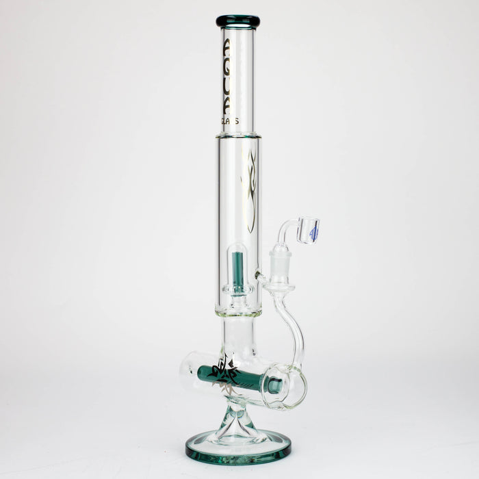 21" AQUA Glass 2-in-1 Inline diffuser glass water bong [AQUA102]