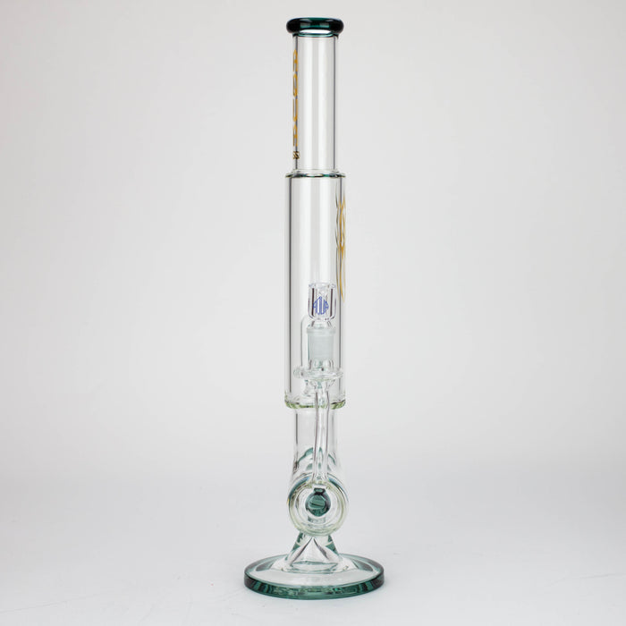 21" AQUA Glass 2-in-1 Inline diffuser glass water bong [AQUA102]