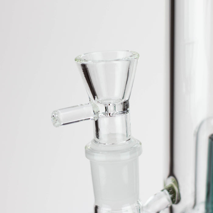 21" AQUA Glass 2-in-1 Inline diffuser glass water bong [AQUA102]