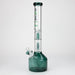 18.5" AQUA Glass showerhead percolator / 7mm /glass water bong [AQUA112] Bongs Canadian Distributor Lake Green