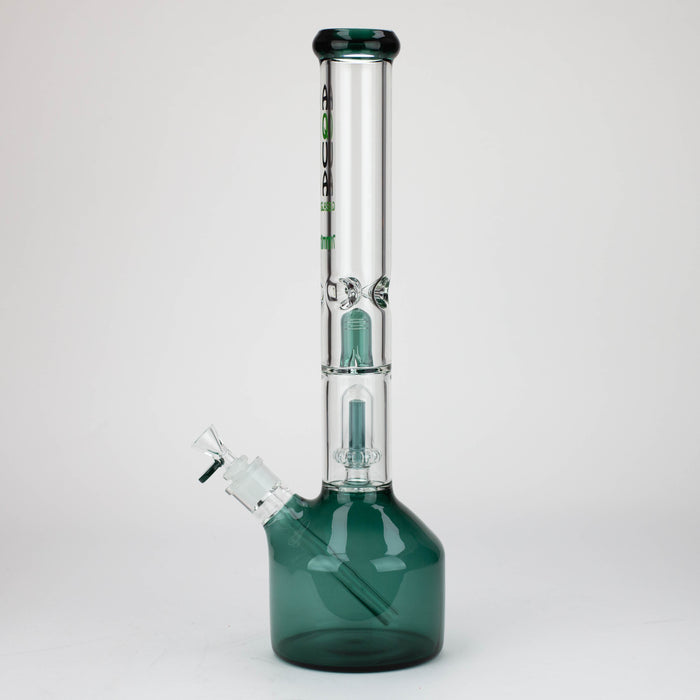 18.5" AQUA Glass showerhead percolator / 7mm /glass water bong [AQUA112]