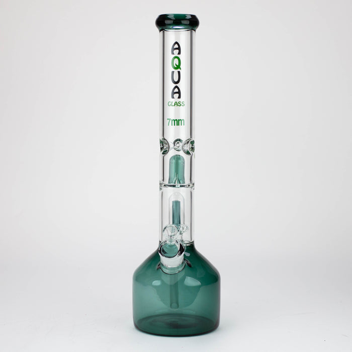 18.5" AQUA Glass showerhead percolator / 7mm /glass water bong [AQUA112] Bongs Canadian Distributor