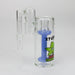 Xtreme - 5" Glass Bong Showerhead diffuser Ashcatcher [XTR-Z012/XTR-Z039] Ashcatcher · Percolator · Filter · Mouthpiece Canadian Distributor Blue