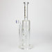 17" AQUA Glass 2-in-1 barrel diffuser glass bong [AQUA129] Bongs Canadian Distributor
