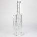 17" AQUA Glass 2-in-1 barrel diffuser glass bong [AQUA129] Bongs Canadian Distributor