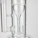 17" AQUA Glass 2-in-1 barrel diffuser glass bong [AQUA129] Bongs Canadian Distributor