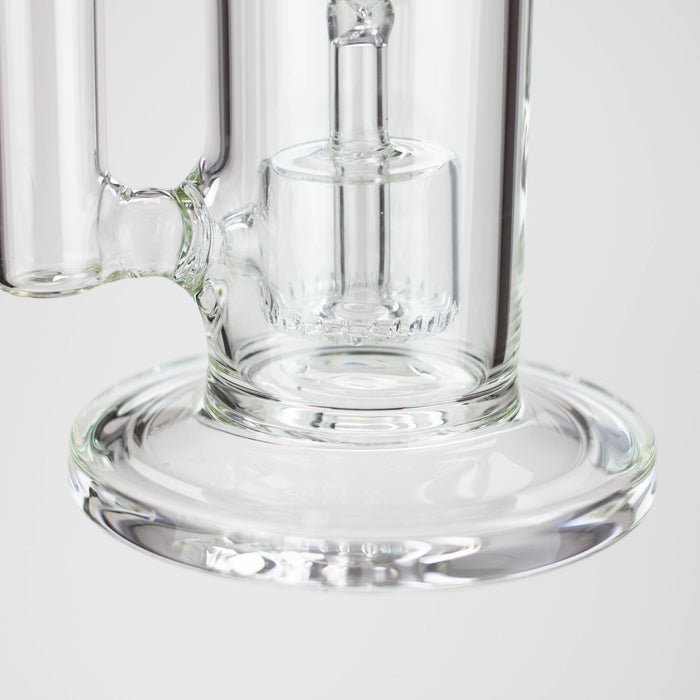 17" AQUA Glass 2-in-1 barrel diffuser glass bong [AQUA129] Bongs Canadian Distributor