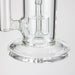 17" AQUA Glass 2-in-1 barrel diffuser glass bong [AQUA129] Bongs Canadian Distributor