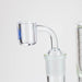 17" AQUA Glass 2-in-1 barrel diffuser glass bong [AQUA129] Bongs Canadian Distributor