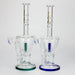 13" AQUA Glass 2-in-1 Sowerhead percolator glass bong [AQUA125] Bongs Canadian Distributor