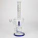 13" AQUA Glass 2-in-1 Sowerhead percolator glass bong [AQUA125] Bongs Canadian Distributor Blue